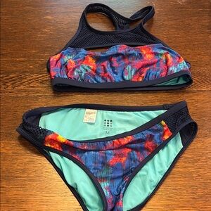 Title Nine Multicolor Bikini Set